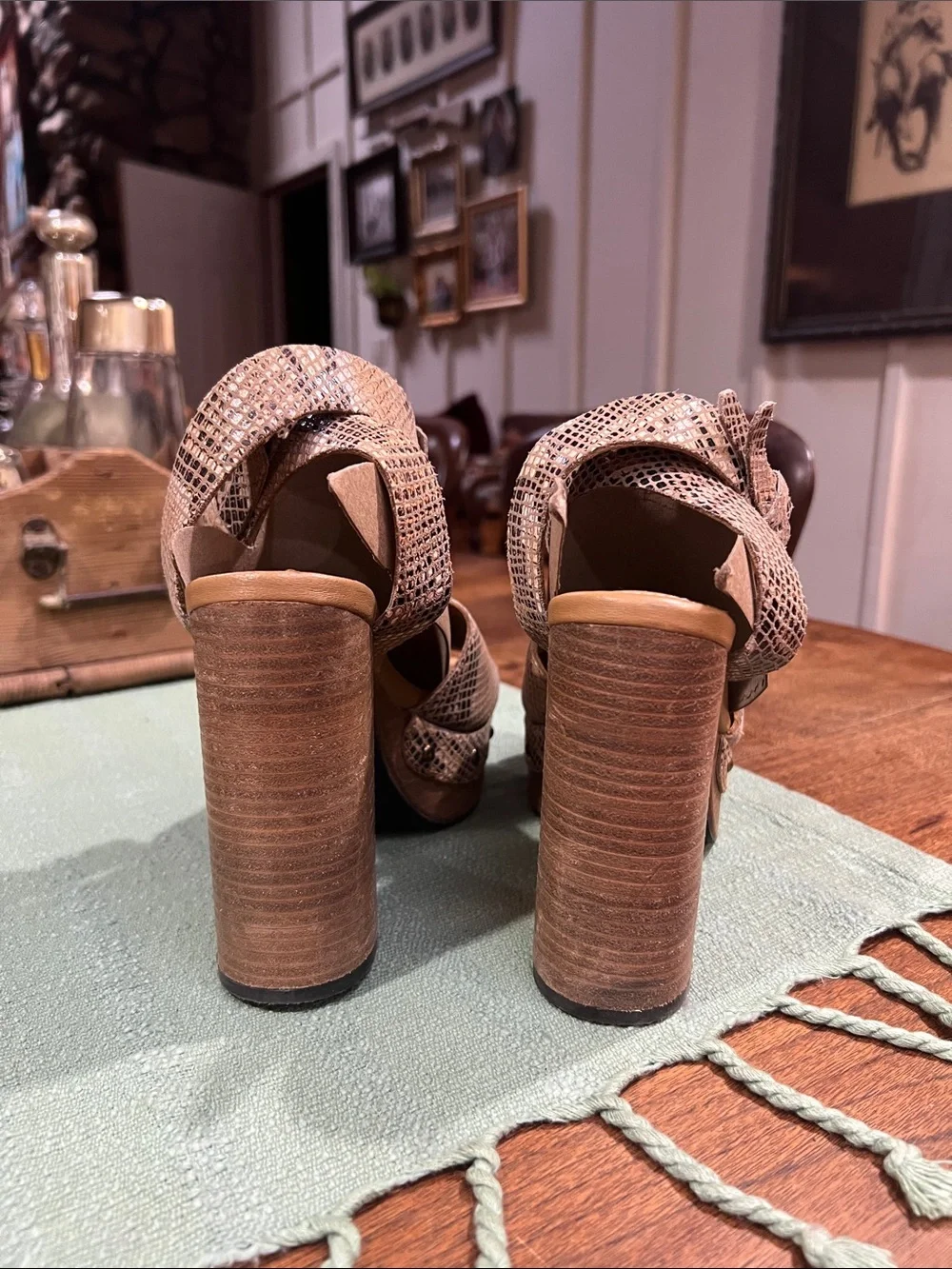 Free People chunky platform